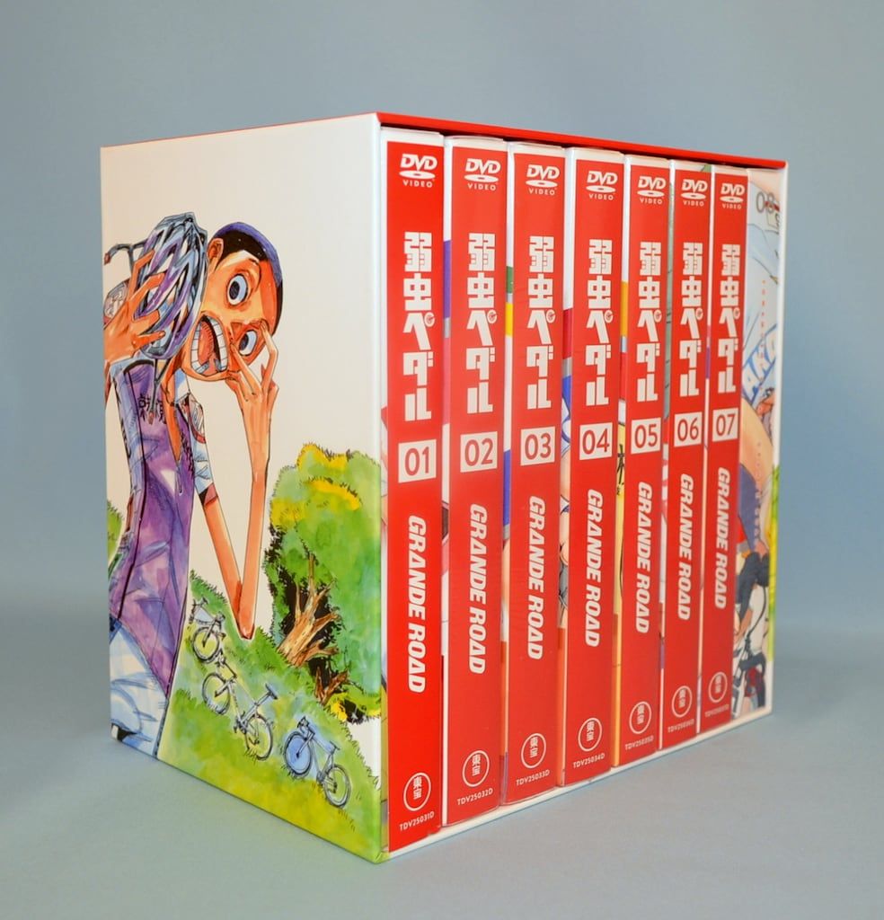 全巻セットDVD▽弱虫ペダル GRANDE ROAD(8枚セット)第1話～第24