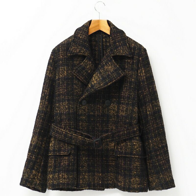 ハーフ　コート　ボッテガヴェネタ □美品□BOTTEGAVENETA ボッテガヴェネタ コート サイズ46 Pコート