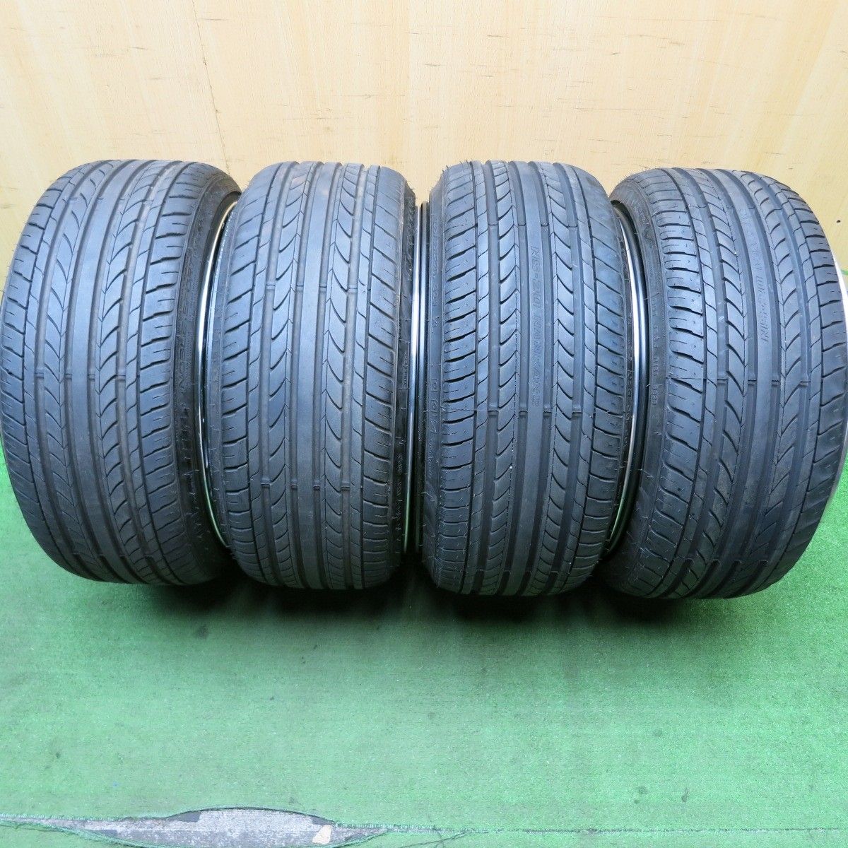 バリ溝！23年！9.5分☆WORK VS XX 225/35R20 235/35R20 ナンカン NOBLE 