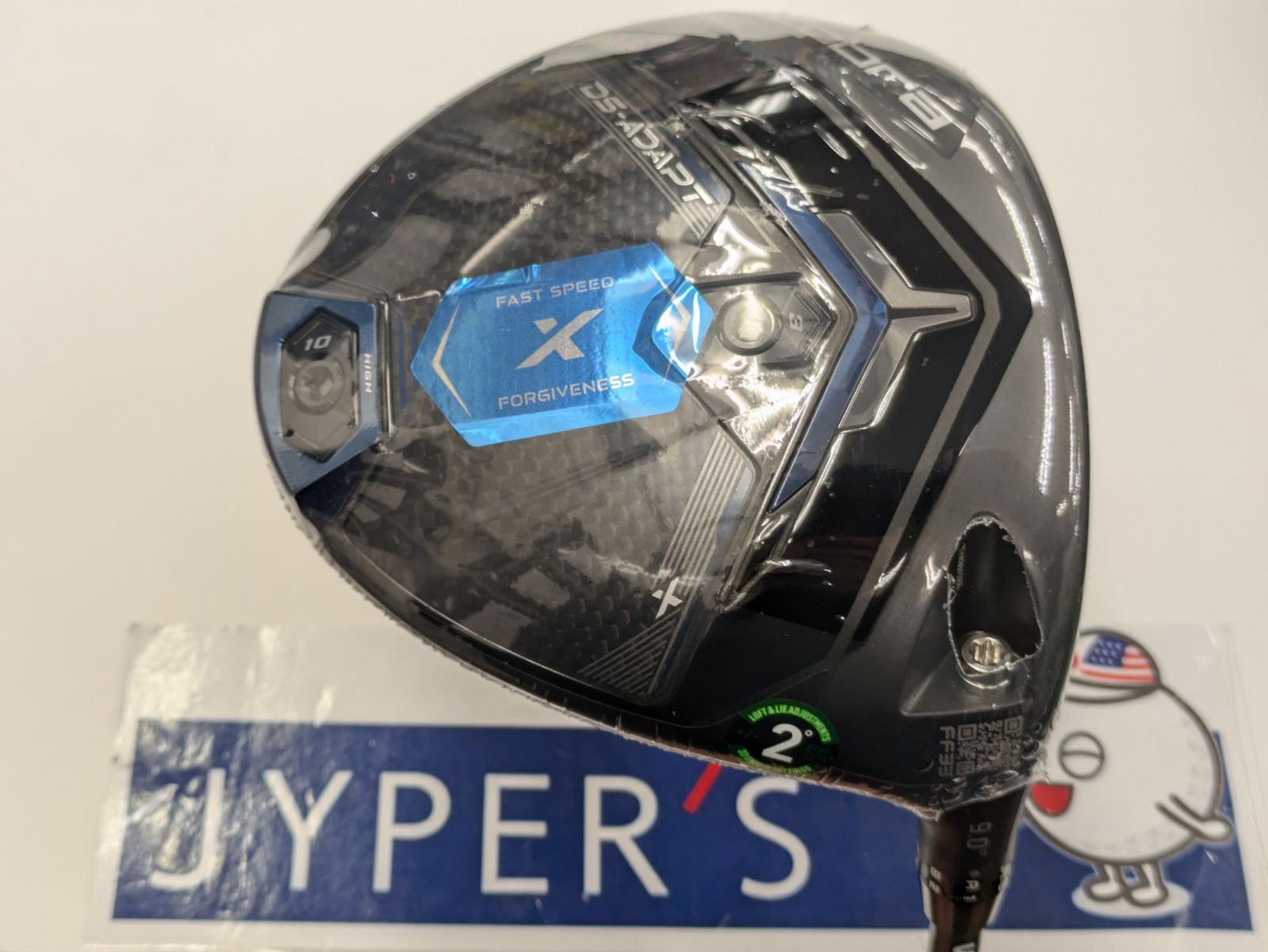 Dr　(新品未使用品）コブラ 2025 DS-ADAPT X 　＃１Wロフト9.0　 Denali Black 60 フレックス6.0Sカーボンシャフト右用 USA直輸入品 （葛西店)