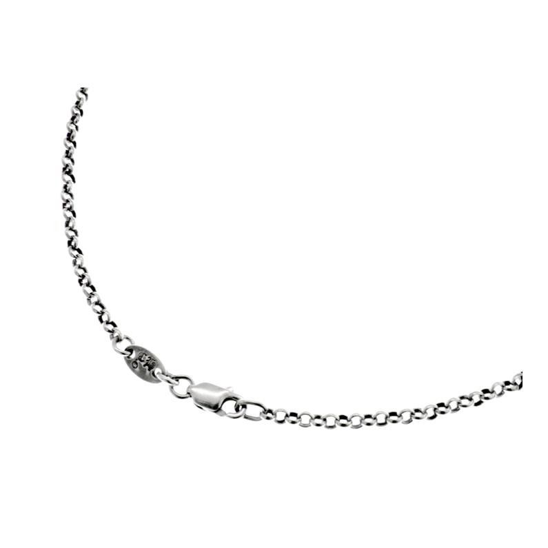 クロムハーツ CHROME HEARTS NECKCHAIN R16 ロール チェーン シルバー ネックレス 41764
