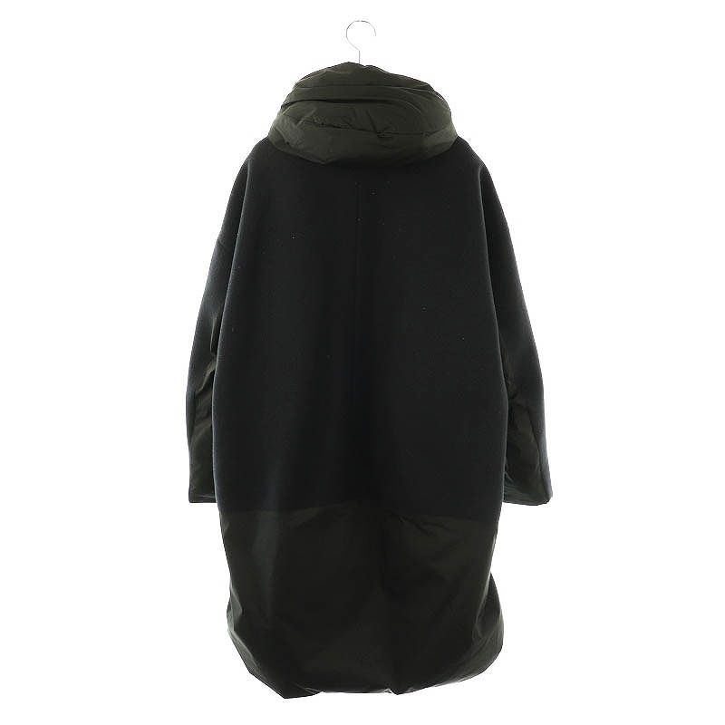 エンフォルド ENFOLD PEツイル WOOL×ダウンコート アウター 38