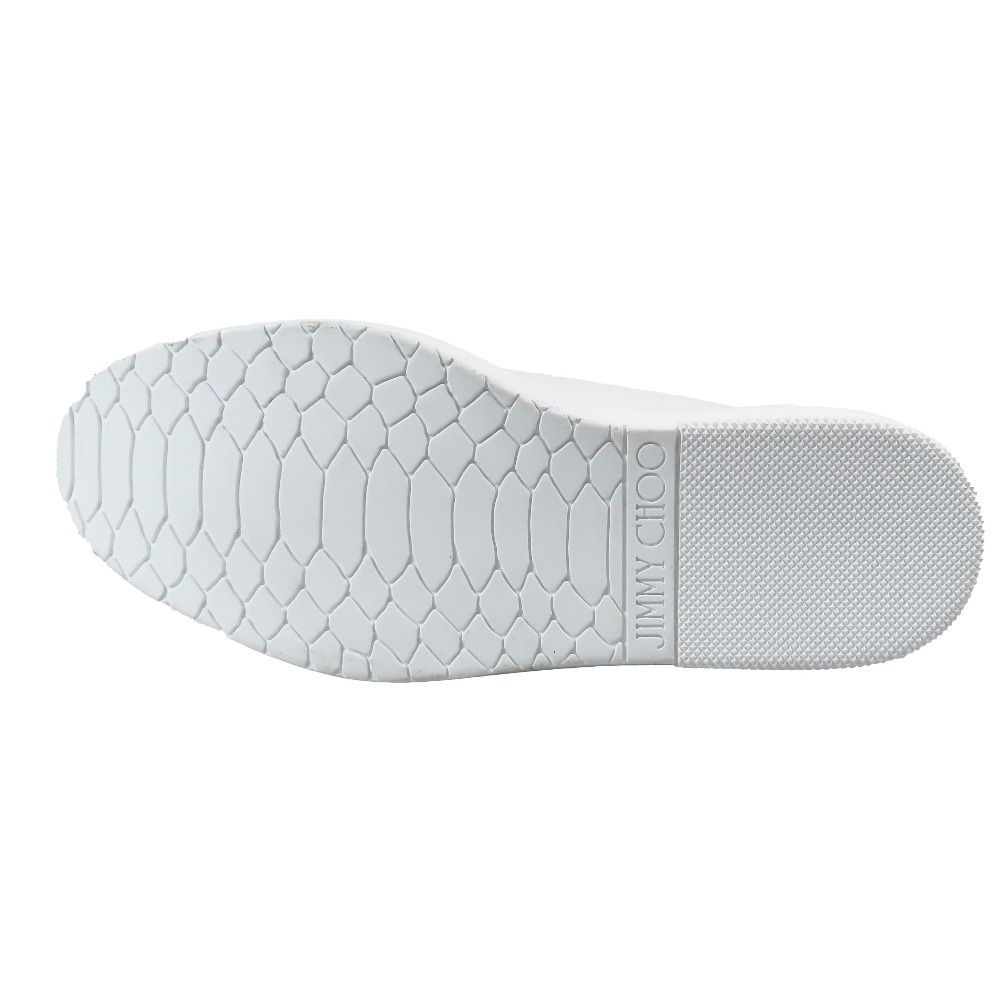 未使用 JIMMY CHOO ジミーチュウ CASPIAN メッシュレザー スニーカー  