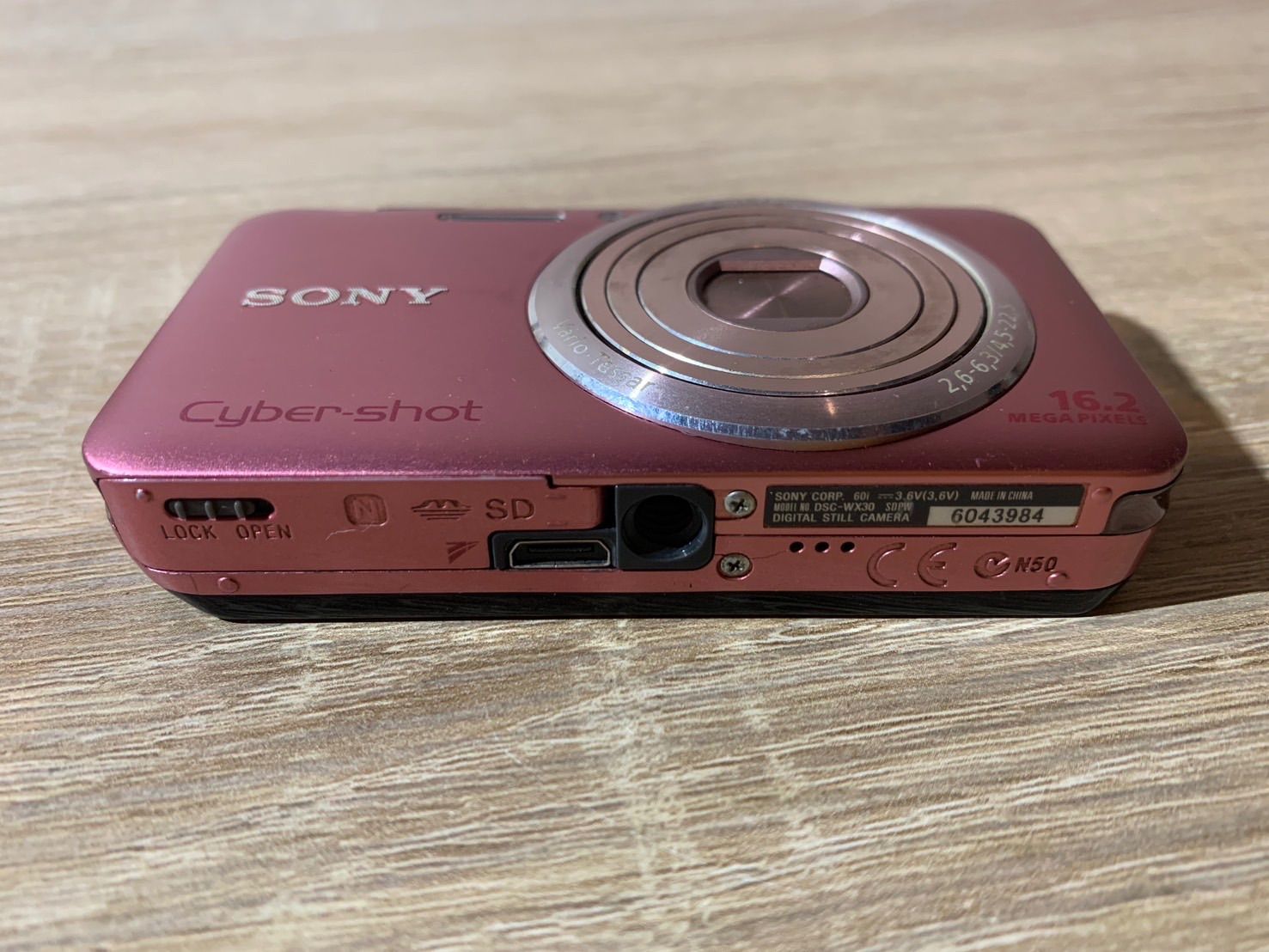 5400 Sony ソニー Cyber-shot WX30ピンク デジカメ SONY Cyber shot