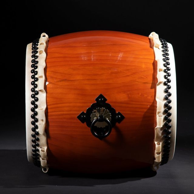 長胴太鼓 1尺6寸 鼓面 48cm 集成胴 片面消音太鼓 特許出願中 ミュー太