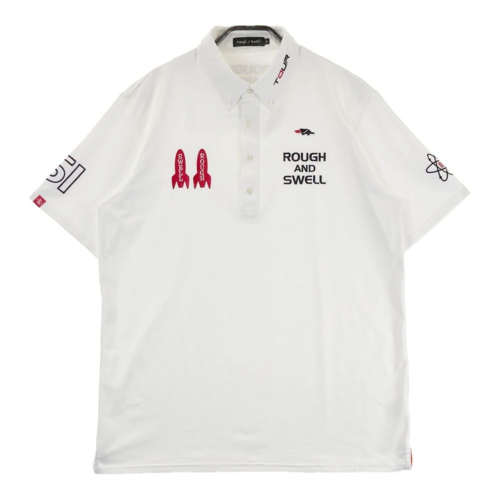 ROUGH&SWELL ラフアンドスウェル ゴルフウェア ポロシャツ 半袖 L