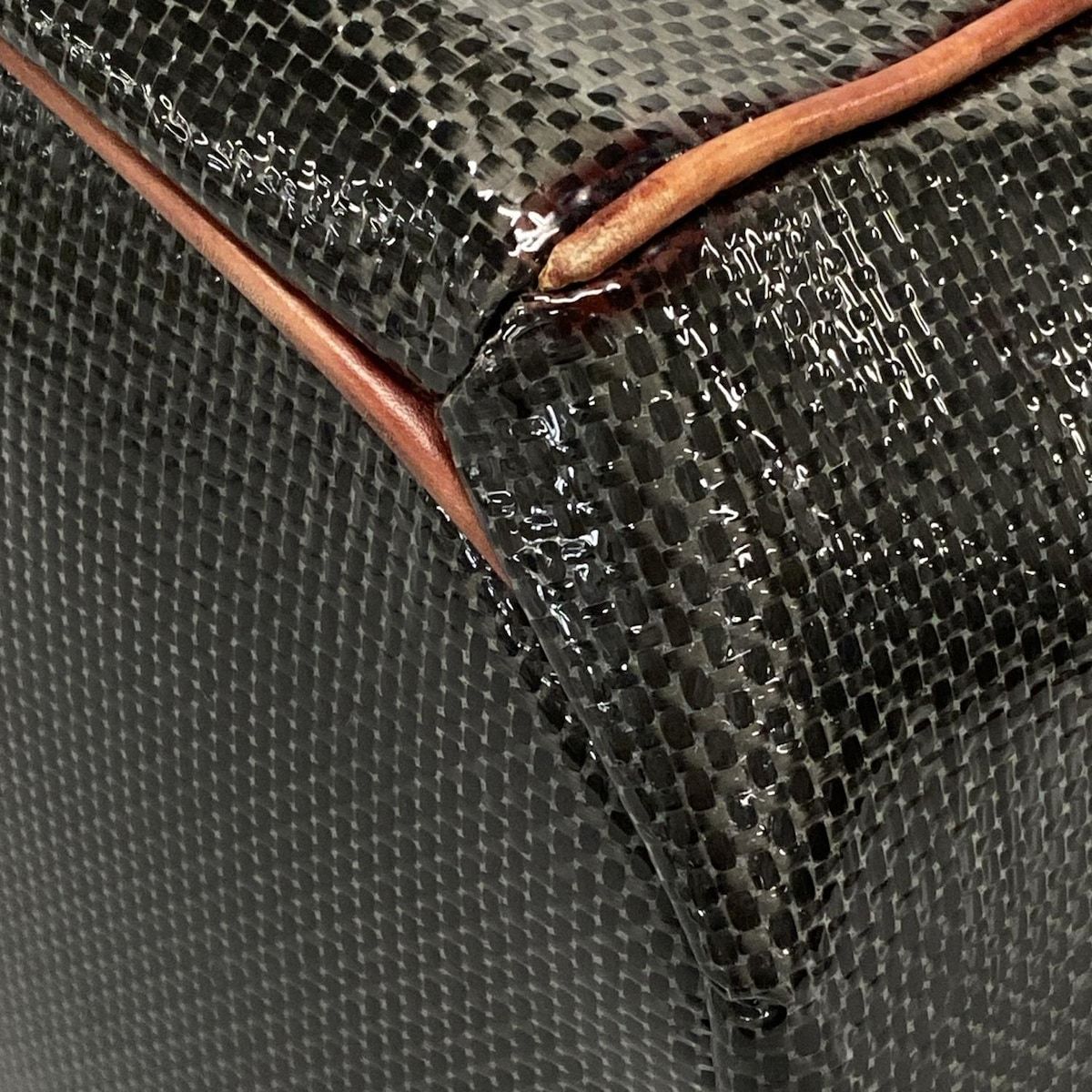 ALFREDO BERETTA(アルフレッドベレッタ) リュックサック 黒×ボルドー  