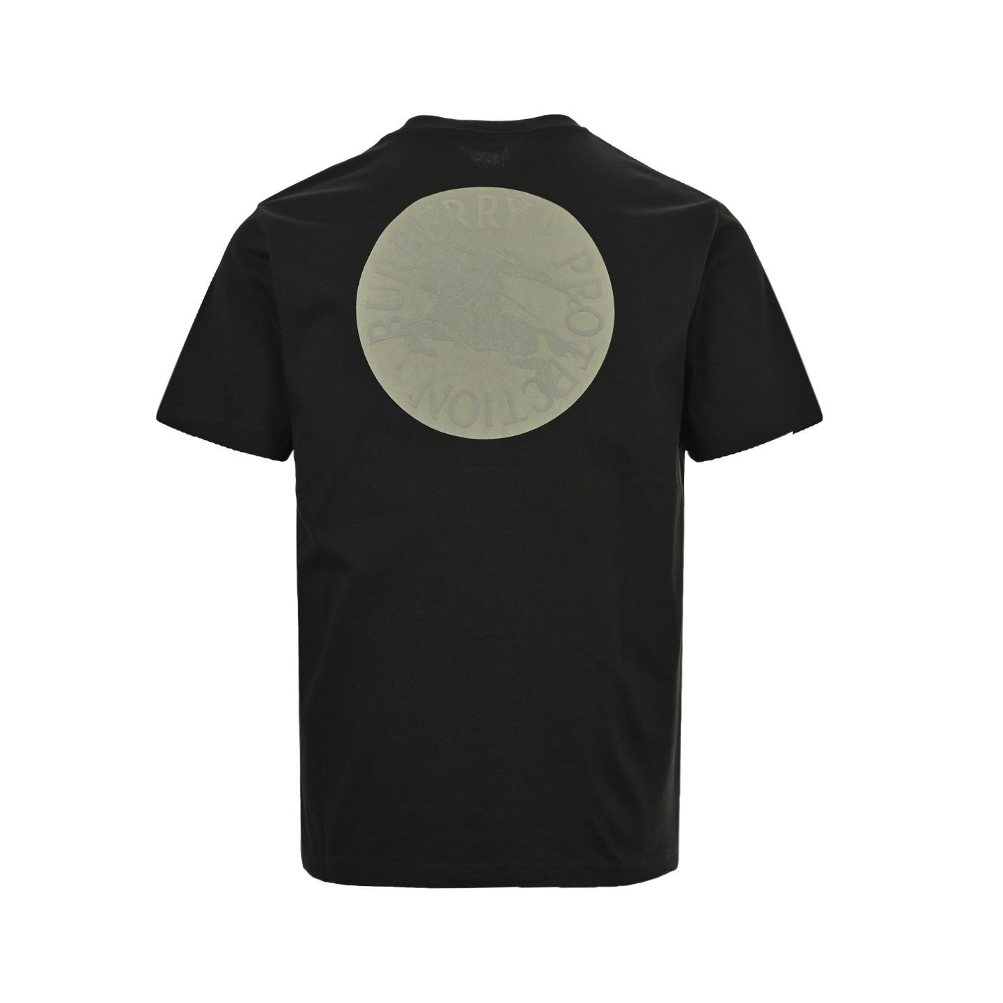 Burberry Tシャツ 今日特価】Burberry 25ss 円形ウォーリアーホース発泡プリント T