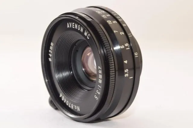 ⭐️【美品‼️】AVENON L28mm f:3.5 （ファインダー付）一式 Avenon 28mm f3.5 (L) Black – FLASHBACK CAMERA
