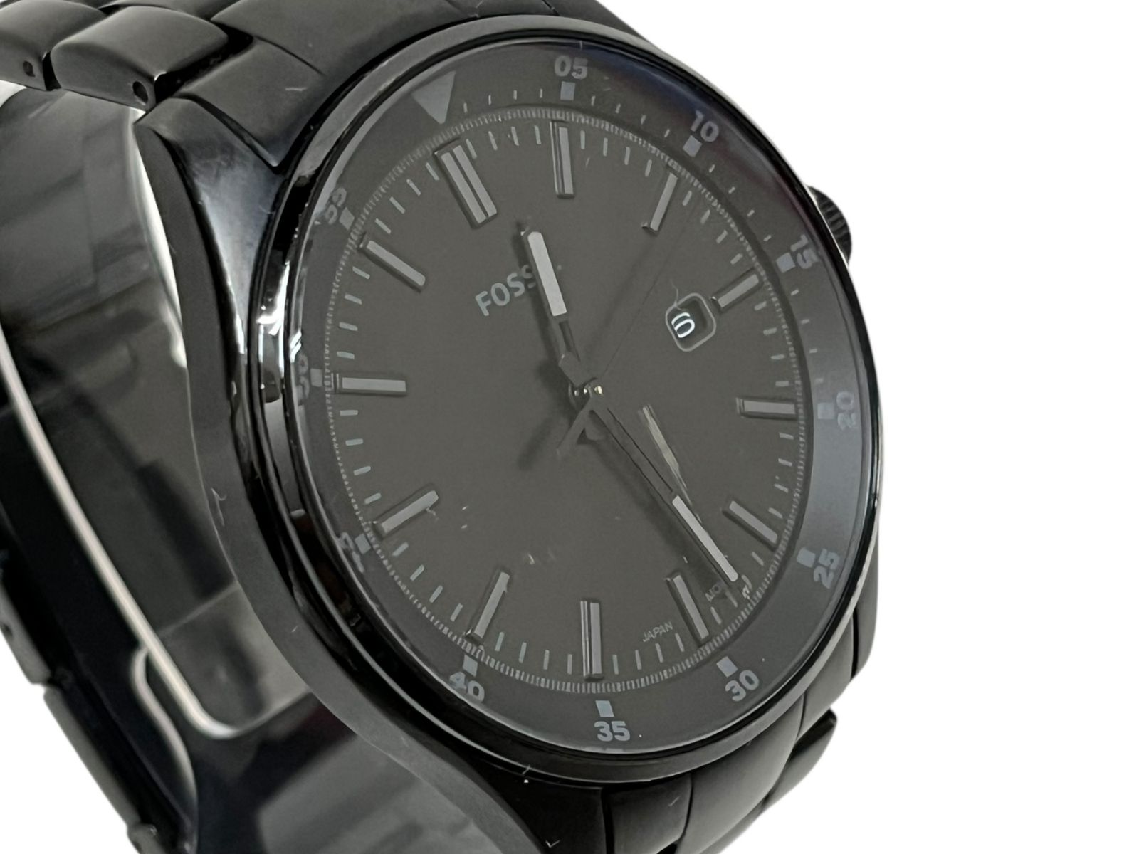 FOSSIL (フォッシル) Belmar ベルマー クォーツ腕時計 FS5531 ブラック 