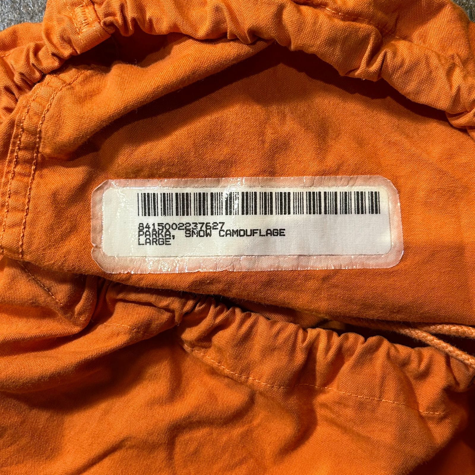 MILITARY ミリタリー スノーカモ Snow Camo モッズコート Mods Coat 後染め Piece Dyeing