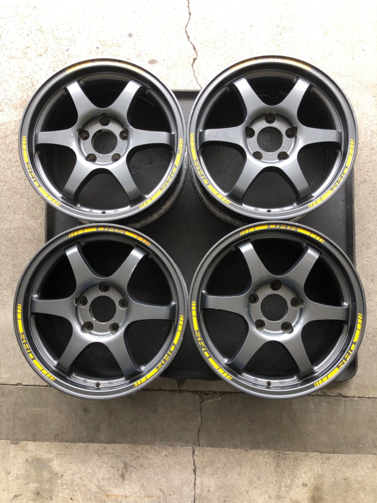 デリカ ブリヂストン DHS 16インチ 7J 38 114.3 ダウンヒル B.I.M