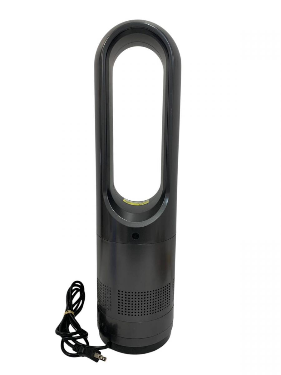 タワーファン セラミックヒーター 羽なし コンパクト AM-018JR