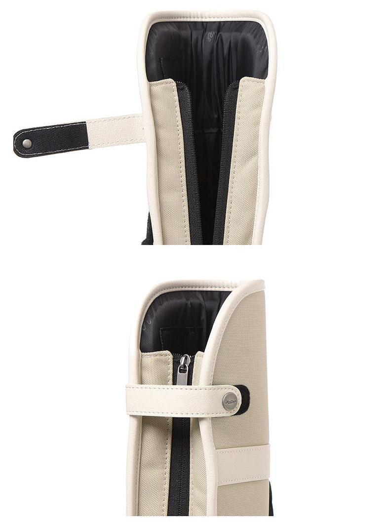 マルボン　Malbon golf クラブケース、オフホワイト　新品未使用 MALBON GOLF クラブケース サブバッグ 5-6本入り - メルカリ