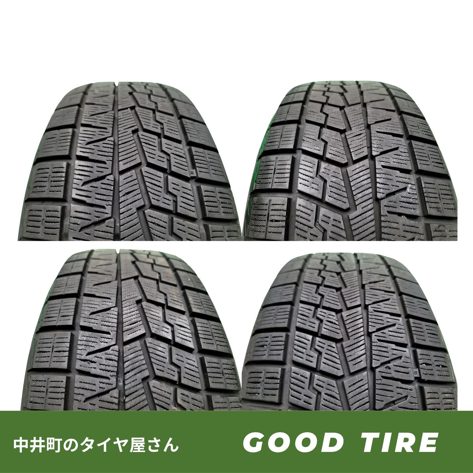 205|55R16 ヨコハマ ICEGUARD 2025年製 4本 冬用 8分山 タイヤ タイヤ インプレッサ レクサスCT ノア ヴォクシー 7030