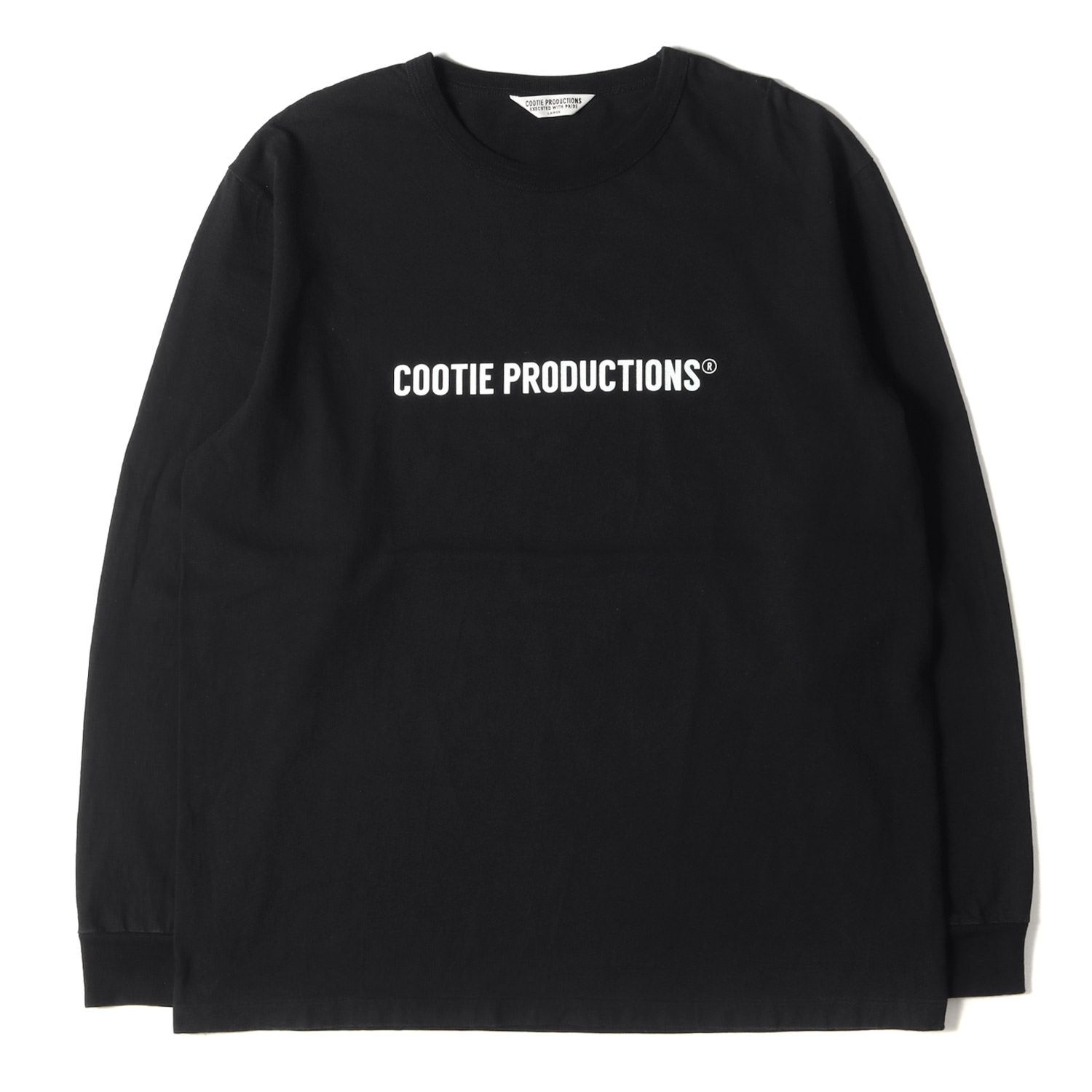 COOTIE クーティー Tシャツ ブランドロゴ ロングスリーブTシャツ Print
