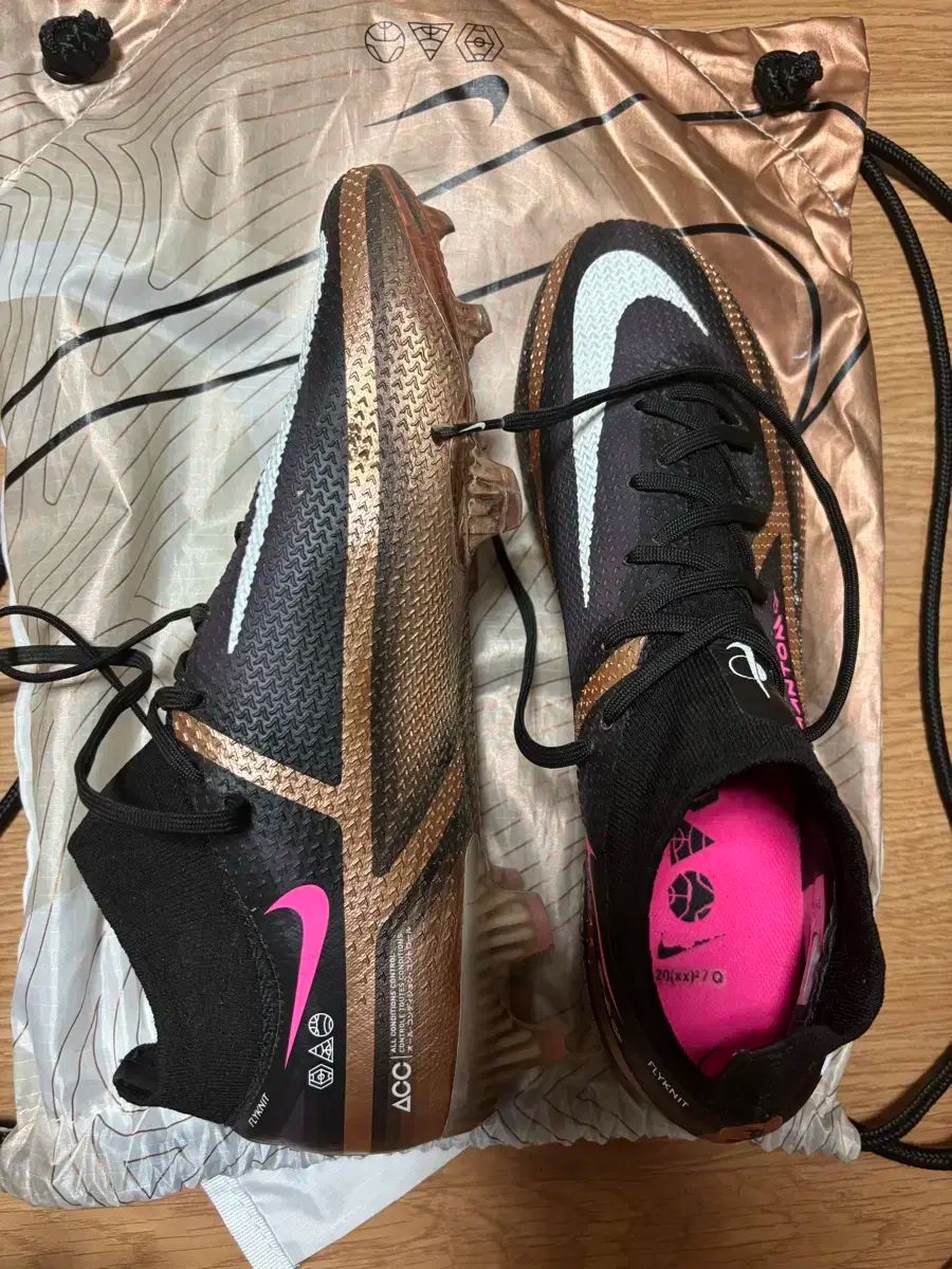 NIKE ナイキ ファントム GT2 エリート DF FG メタリック 財源 270mm