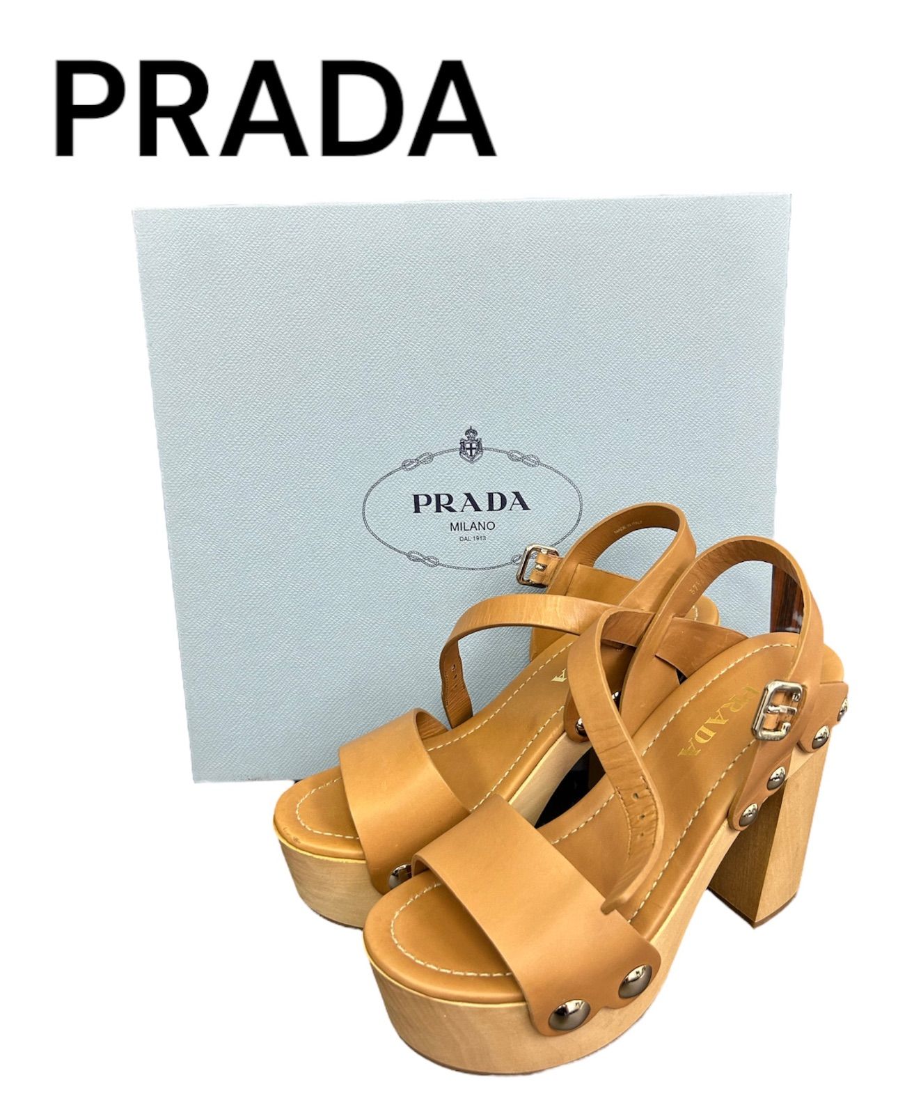 【値下げ中♪限定】PRADA プラダ　厚底サンダル　レディース　夏