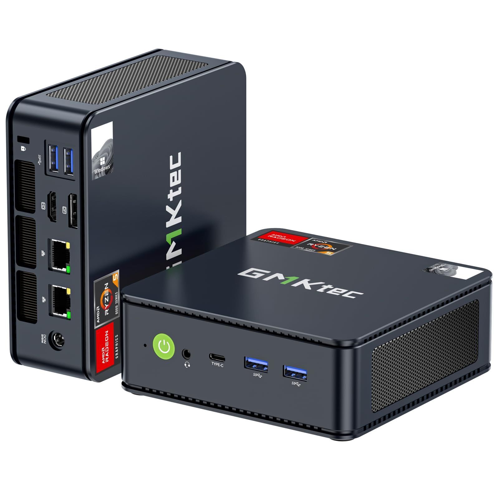 【数量限定】Nucbox Bluetooth5.2 / WiFi6 LAN/ 2.5Gbps 3画面出力/ M6 ミニパソコン Pro Windows11 SSD 512GB 16GB DDR5 pc mini 小型ゲーミングpc 最大4.50GHz) (6C