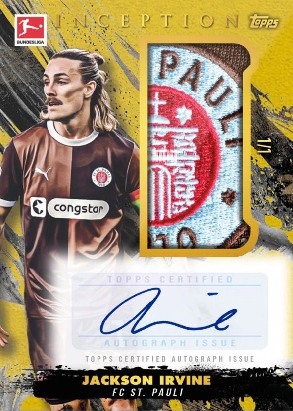 日本未発売 新品未開封 2Boxセット】Topps Inception Bundesliga 2024