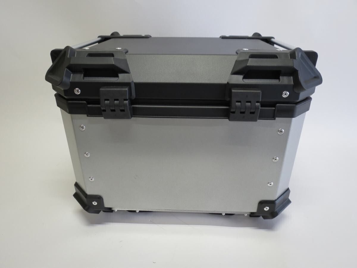  MT-07 2018-2025 FZ-07 リアキャリア- 45 Lリア ボックス 黒銀 アクセサリー アクセサリー