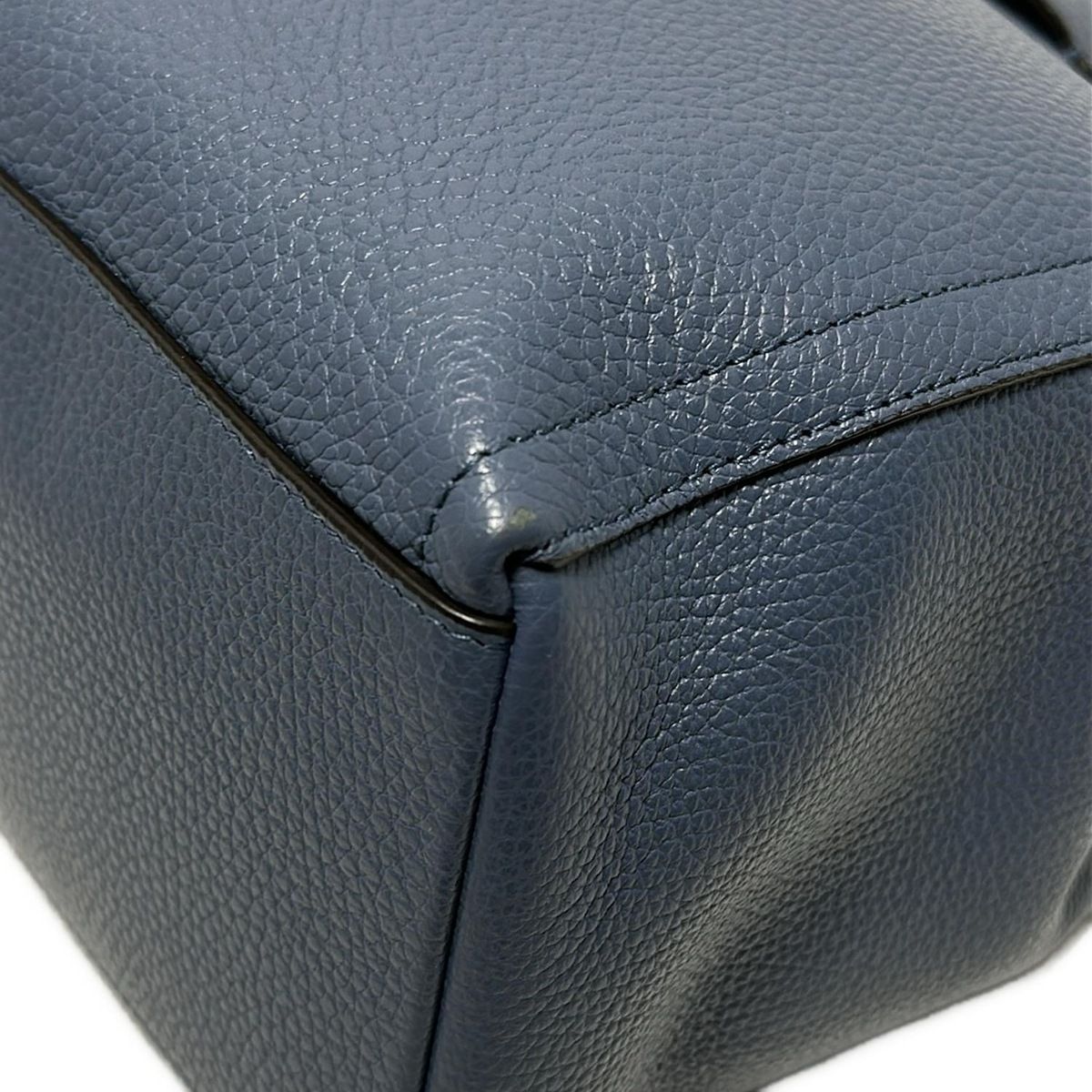 FURLA(フルラ) トートバッグ - ネイビー レザー - メルカリ