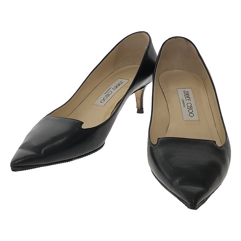 JIMMY CHOO / ジミーチュウ | ALIA レザー ポインテッドトゥ ヒール 