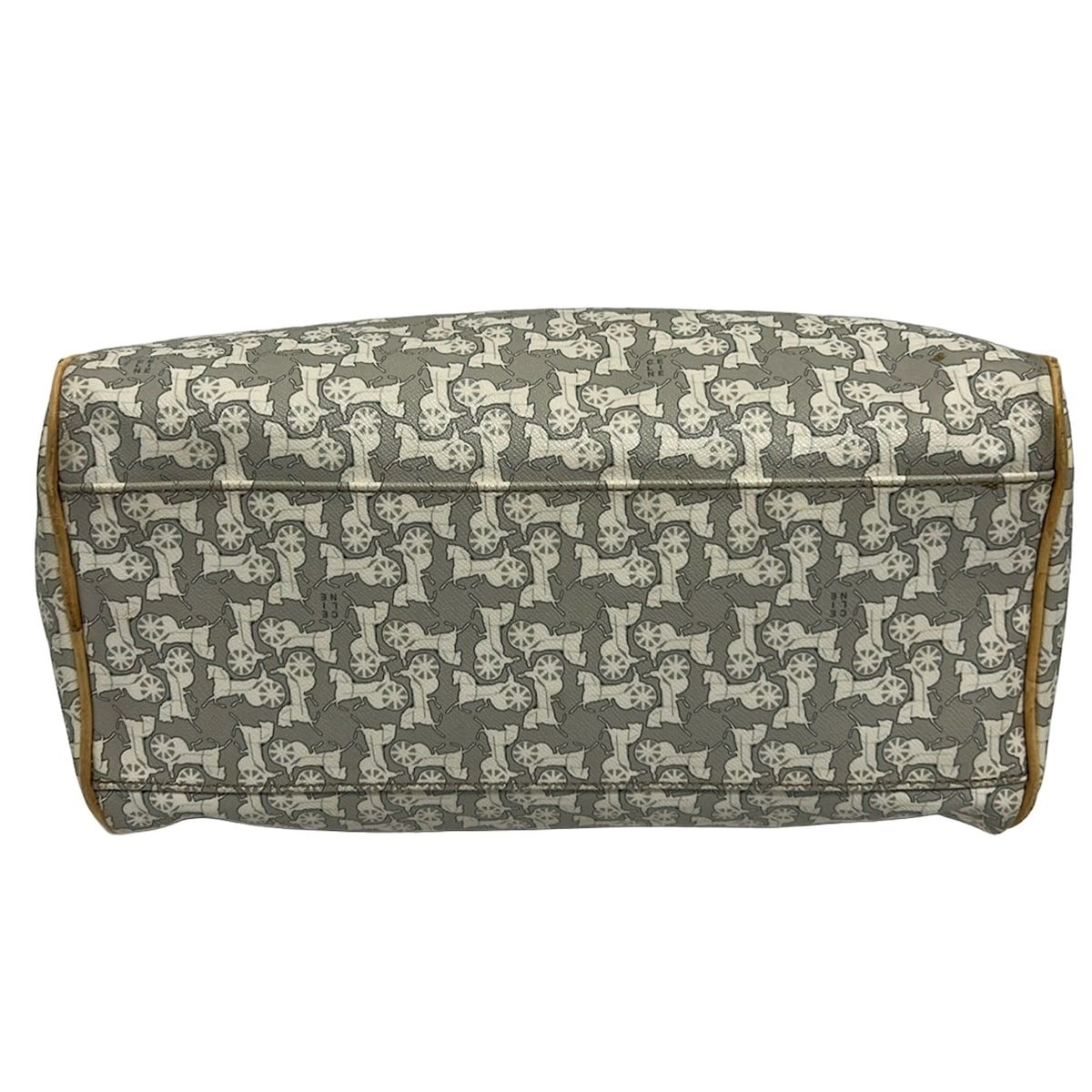 CELINE　セリーヌ　馬車柄　サルキーライン　PVC×レザー　長財布　赤 CELINE セリーヌ 馬車柄 サルキーライン PVC×レザー 長財布 赤