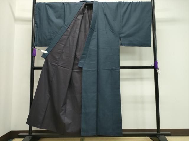 平和屋着物●男性 お召