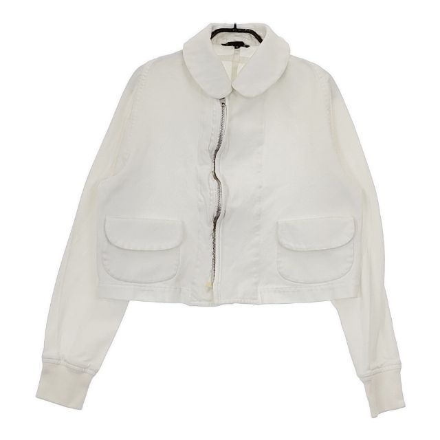 COMME des GARCONS ポリ縮絨 丸襟 GO-J076 加工 ジャケット