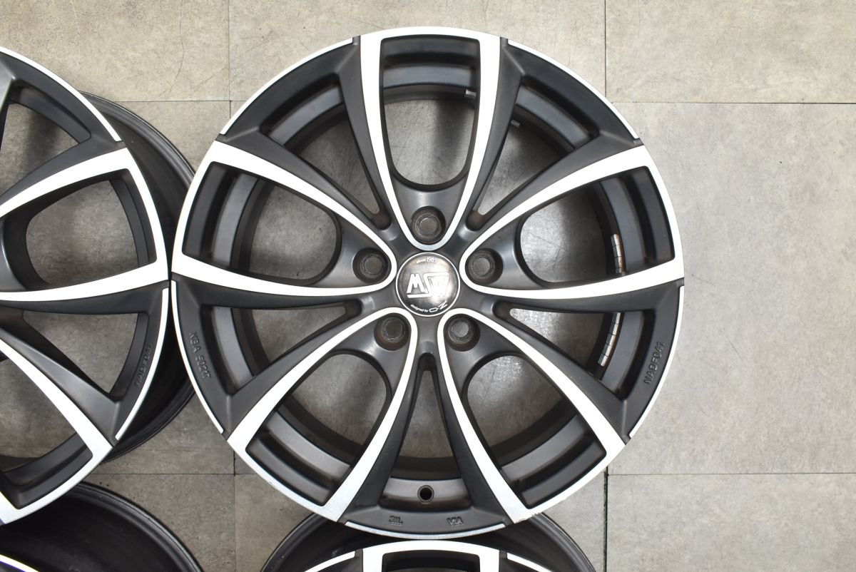 OZ Racing MSW27 18x⒎5J 5穴PCD108 ET45 4本