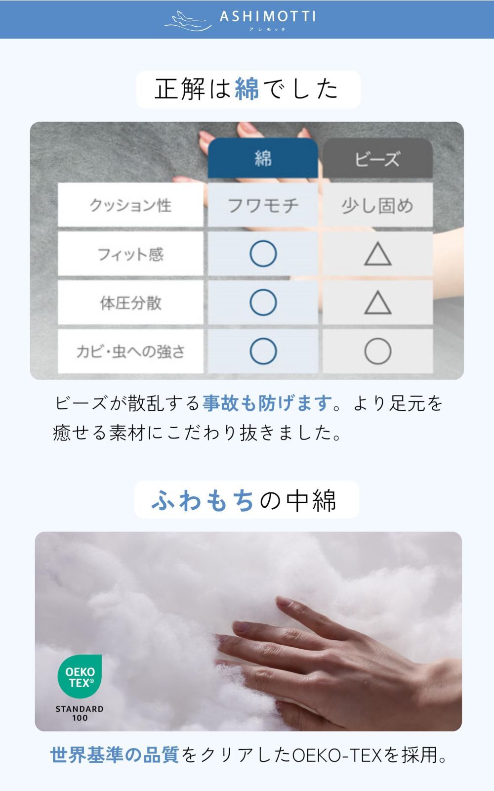 待望の高さ調整 整体師推奨むくみ