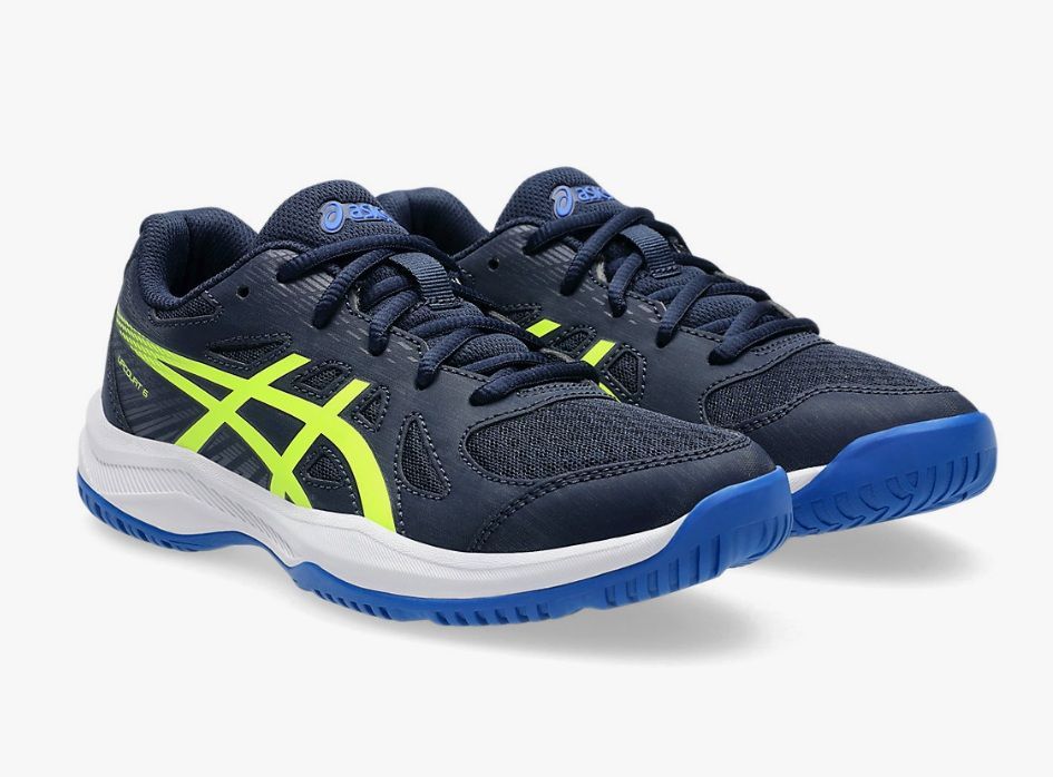 美品　asics バレーボールシューズ ブラック/ブルー　26.5㎝ ASICS 【アシックス】V-SWIFT FF 3 LO SO-EXTRA WIDE オリジナル