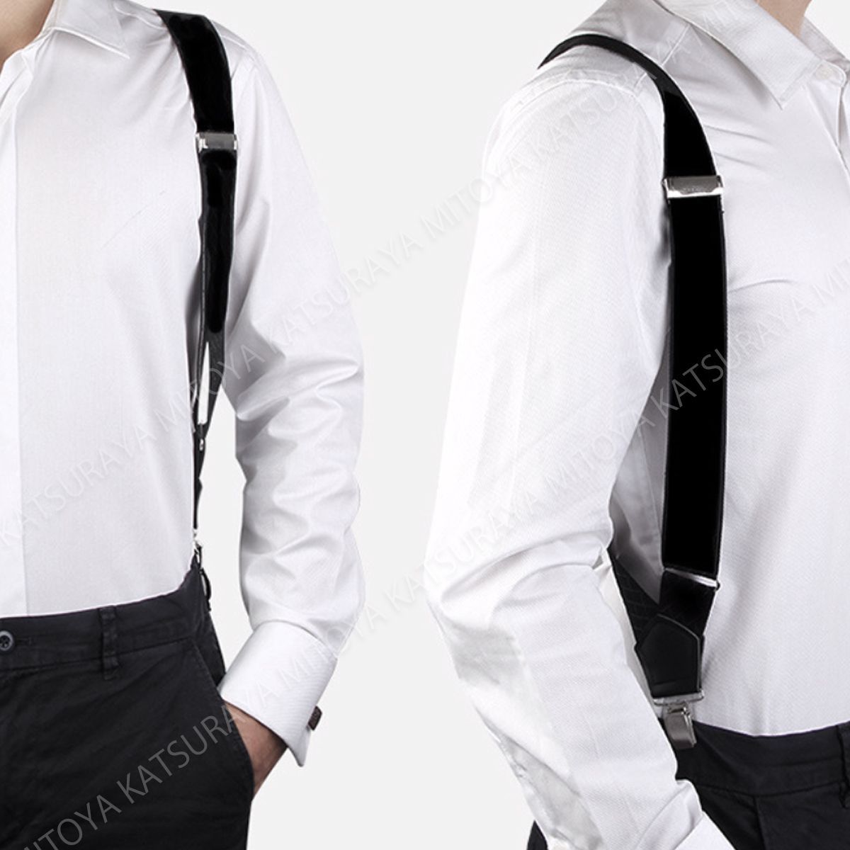 サスペンダー ホルスター型 メンズサスペンダー ホルスター X型