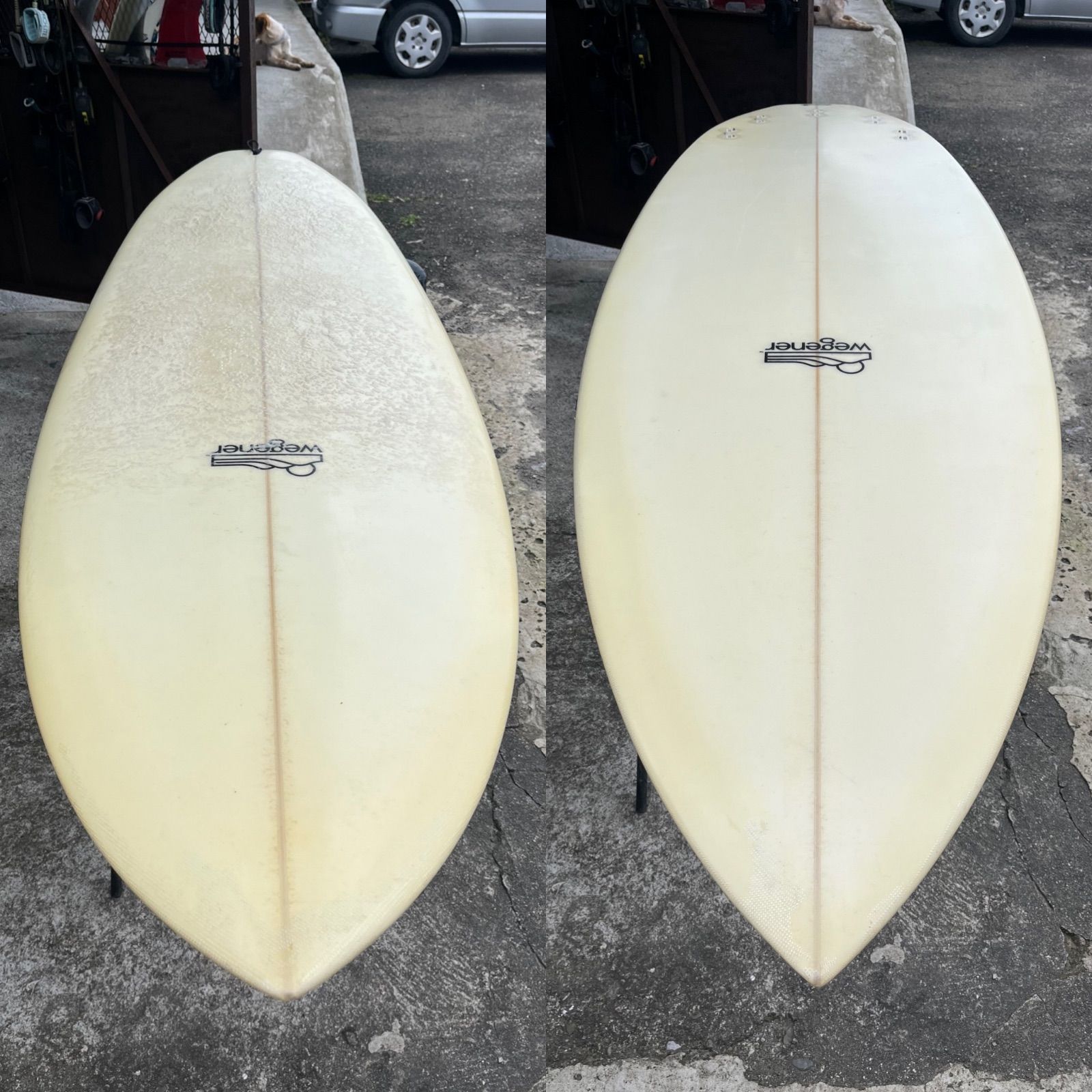 送料別途ご請求 中古 オルタナティブ ショートボード wegner 6'0