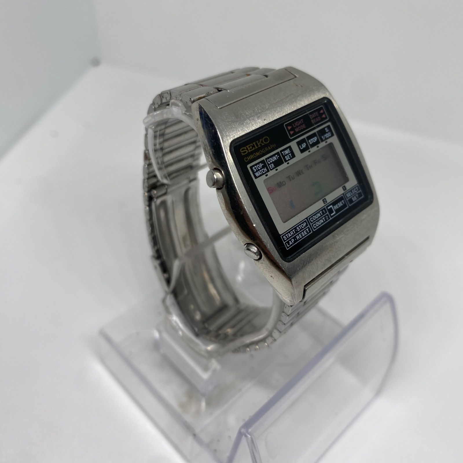 SEIKO クォーツ 腕時計 シルバー セイコー SEiKO M929-4000 セイコー 腕時計 メンズ シルバー クォーツ