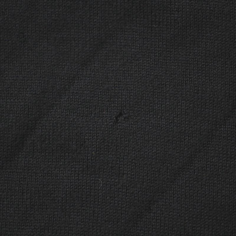 グッチ GUCCI ニット カットソー 七分袖 クルーネック 切替 ウール 絹  