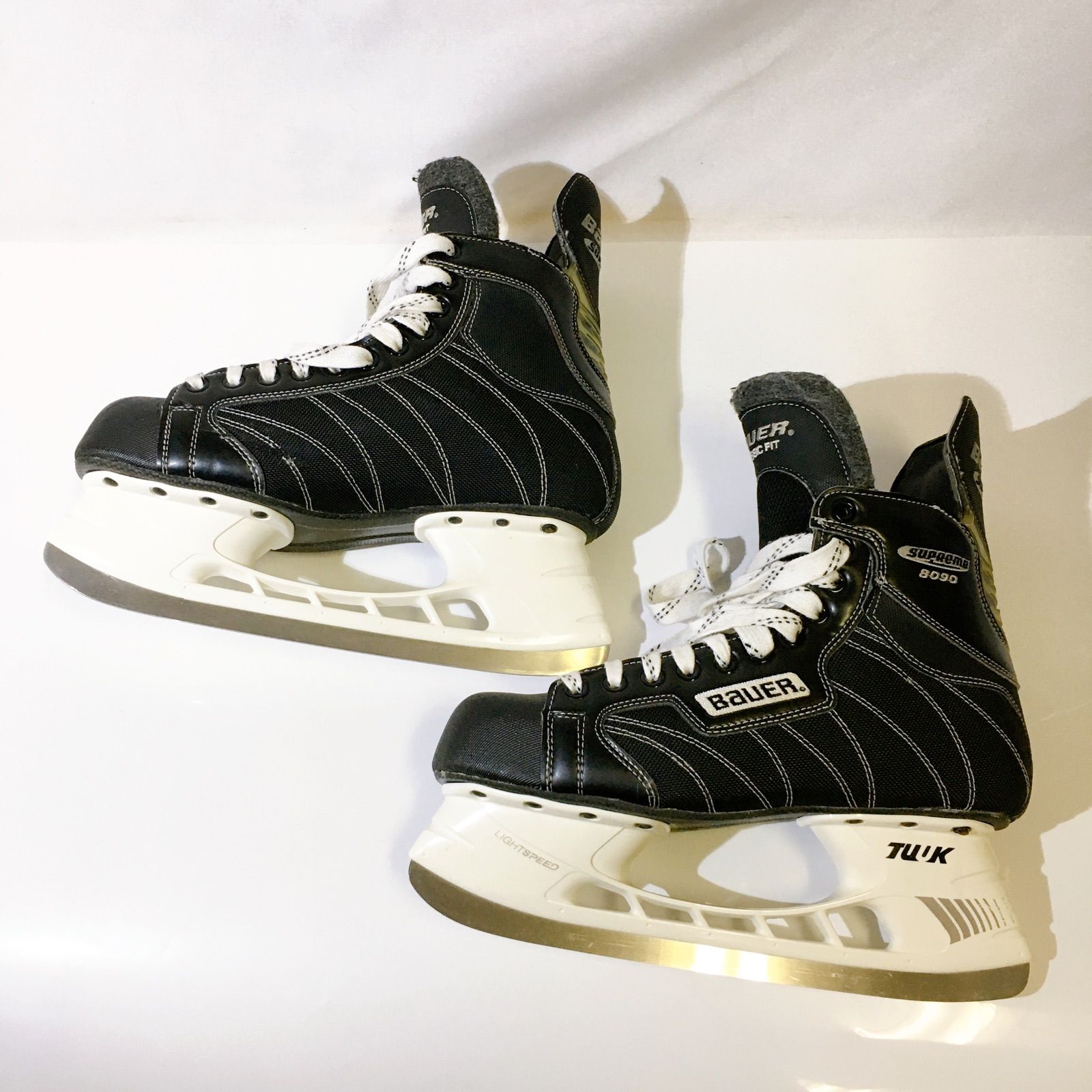 BAUER SUPUREME 8090 アイスホッケー 靴 スケート ブラック メンズ 