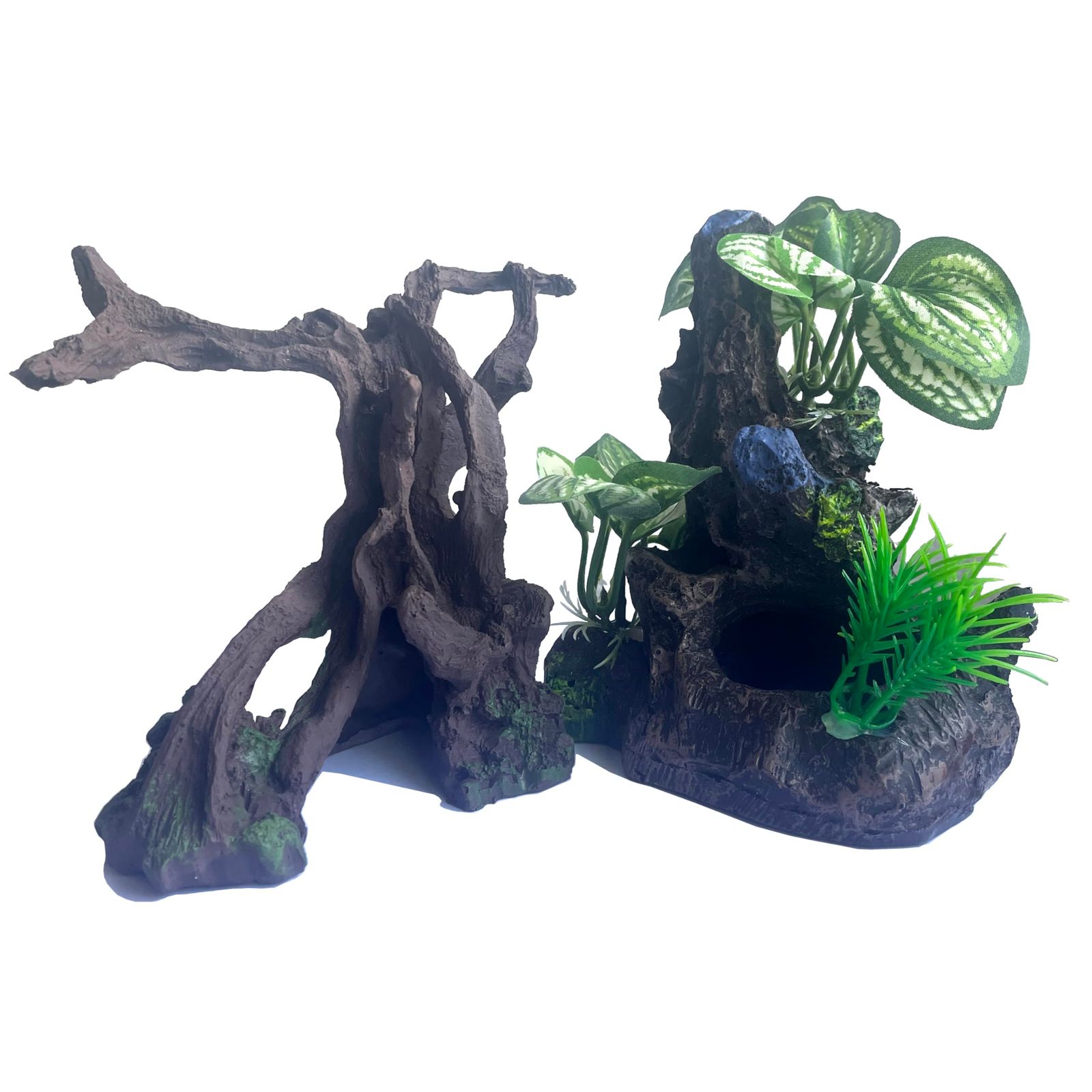 爬虫類 流木 木 隠れ家 登り木 人工水草 水槽 オブジェ アクアリウム