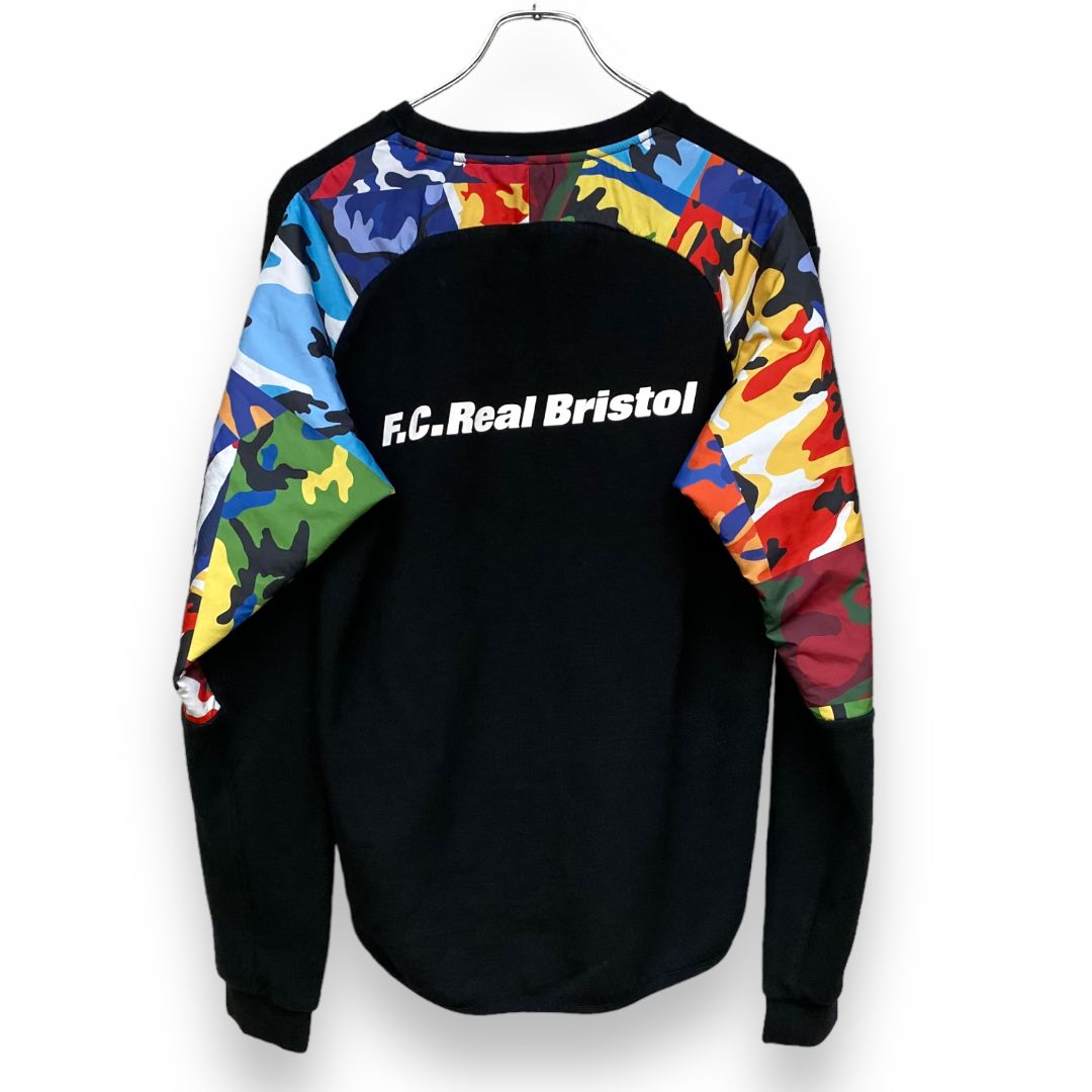 新品・未使用F.C.Real Bristolクルーネックスウェットシャツ S F.C.Real Bristol エフシーレアルブリストル スウェット サイズ