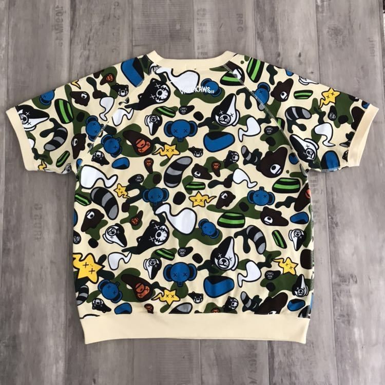 BAPE × kaws milo アニマル柄 半袖 スウェット - メルカリ 