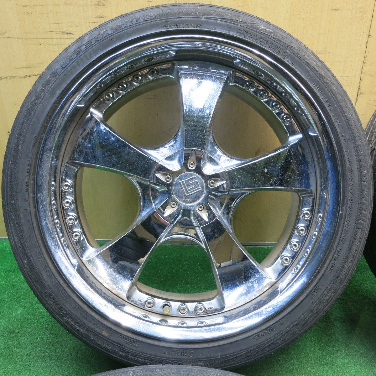 4本価格☆WORK LS105 245/40R20 ロードストーン N