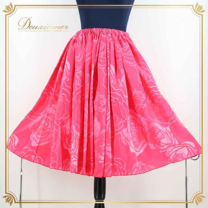 TUTUVI アンスリューム パウスカート フラダンス マウナロア