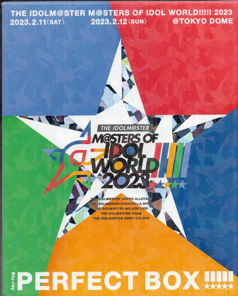 ライブ イベントBlu-ray M STERS OF IDOL WORLD!!!!!2025 Blu-ray PERFECT BOX!!!!! 2025