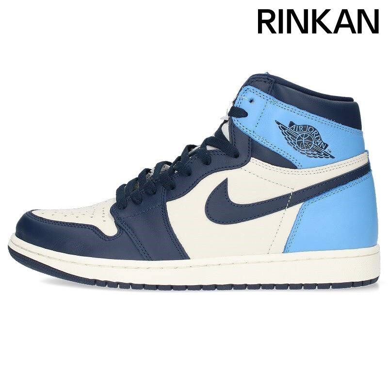 ナイキ  AIR JORDAN 1 RETRO HIGH OG OBSIDIAN 555088-140 エアジョーダン1レトロハイオージーオブシディアンスニーカー メンズ 29cm