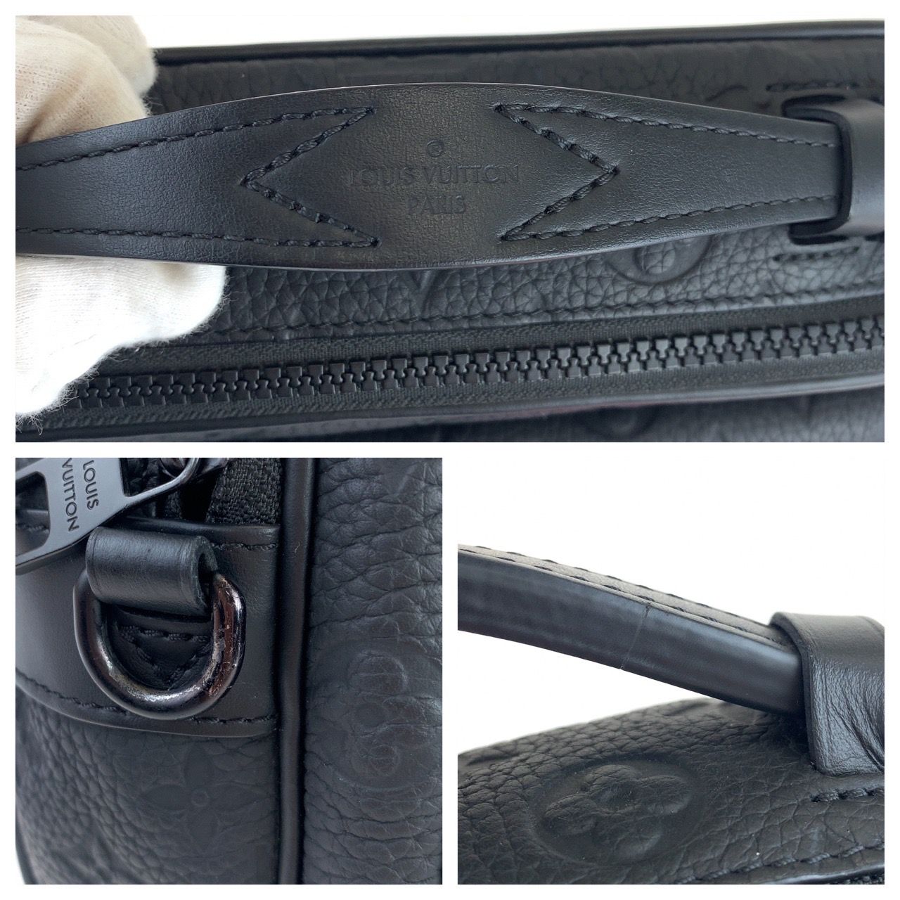 美品 LOUIS VUITTON ルイヴィトン モノグラム Sロック メッセンジャー 