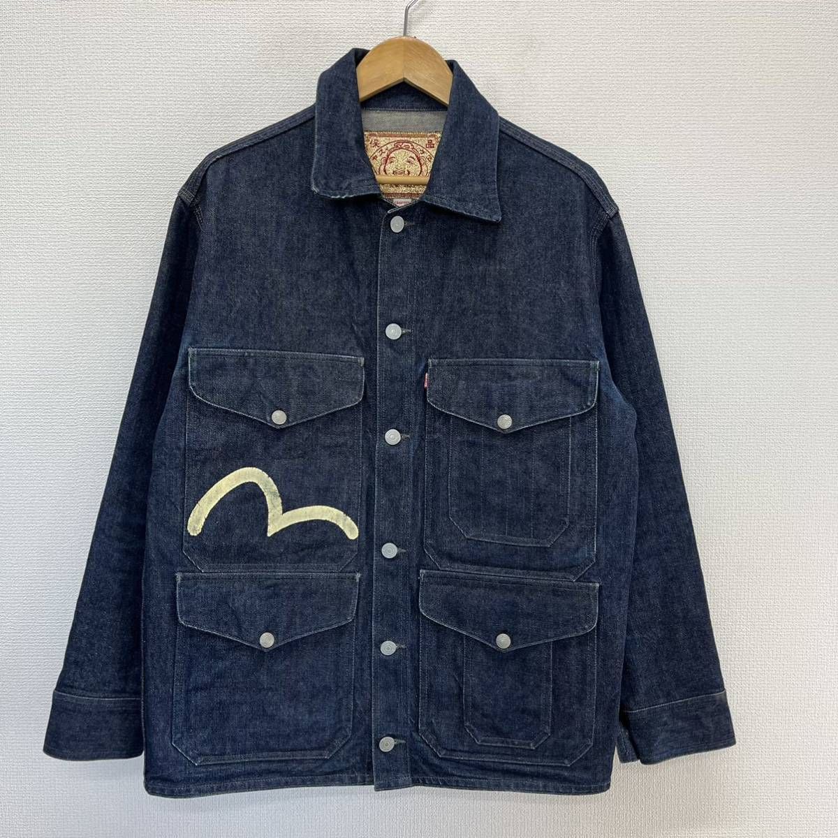 EVISU エヴィス デニム ハンティングジャケット カバーオール