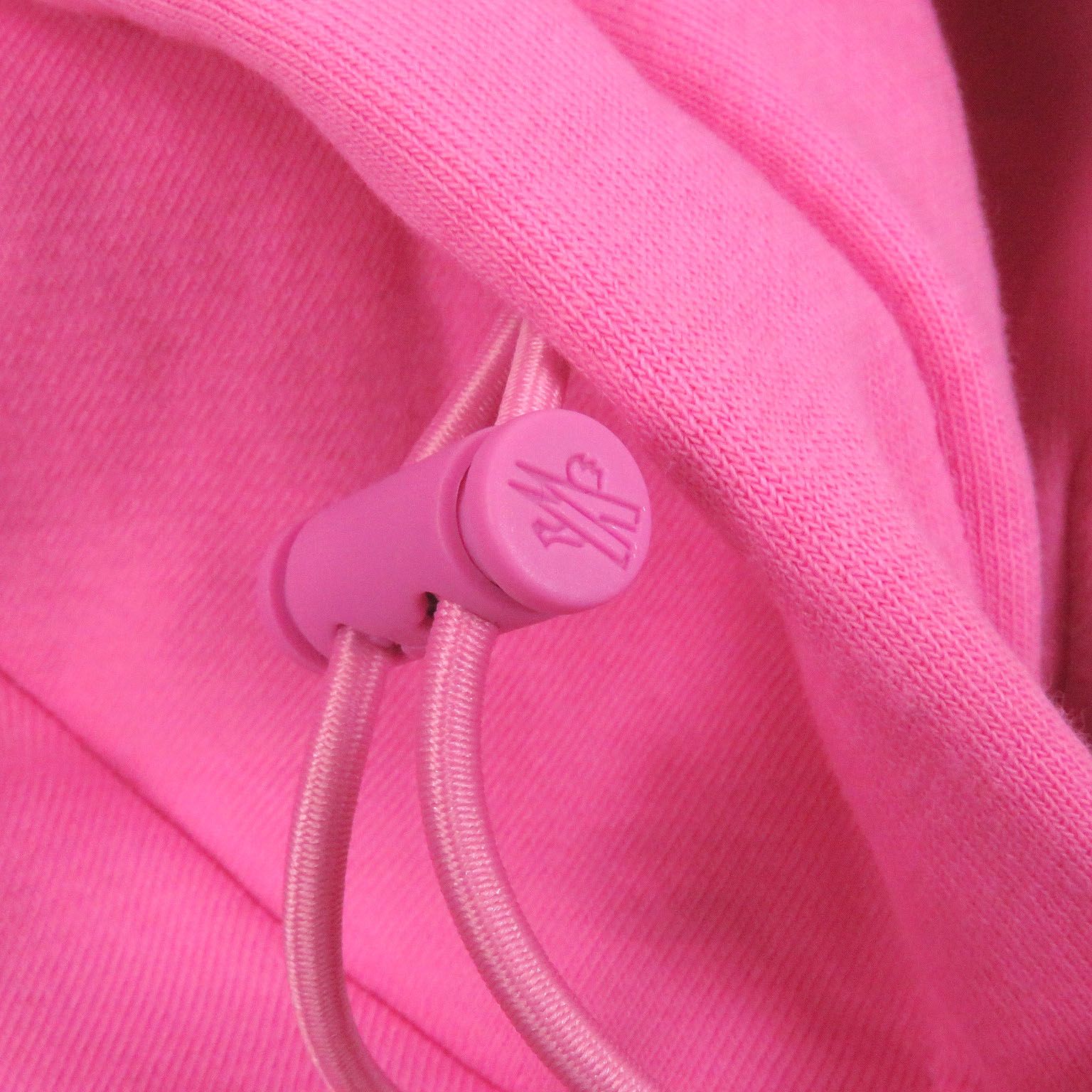 【MONCLER】モンクレール　マフラー　ピンク　美品 moscarf_1.jpg