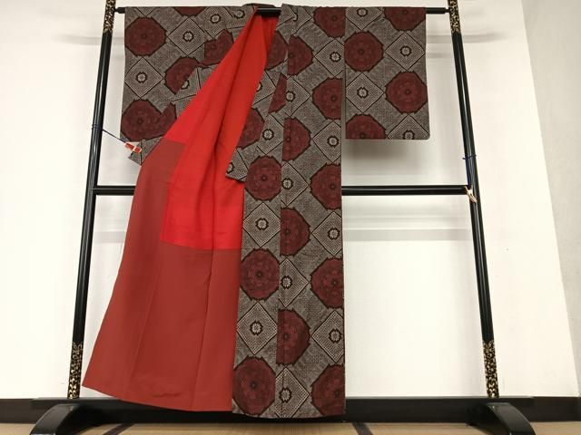 平和屋着物○本場大島紬 龍郷絣 正絹 逸品 AAAW9170zg - メルカリ