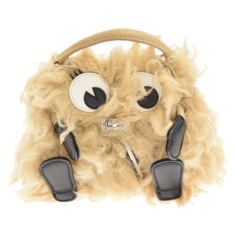 READY MADE (レディメイド) 21AW ×DR.WOO FUR MONSTER BAG BEIGE 